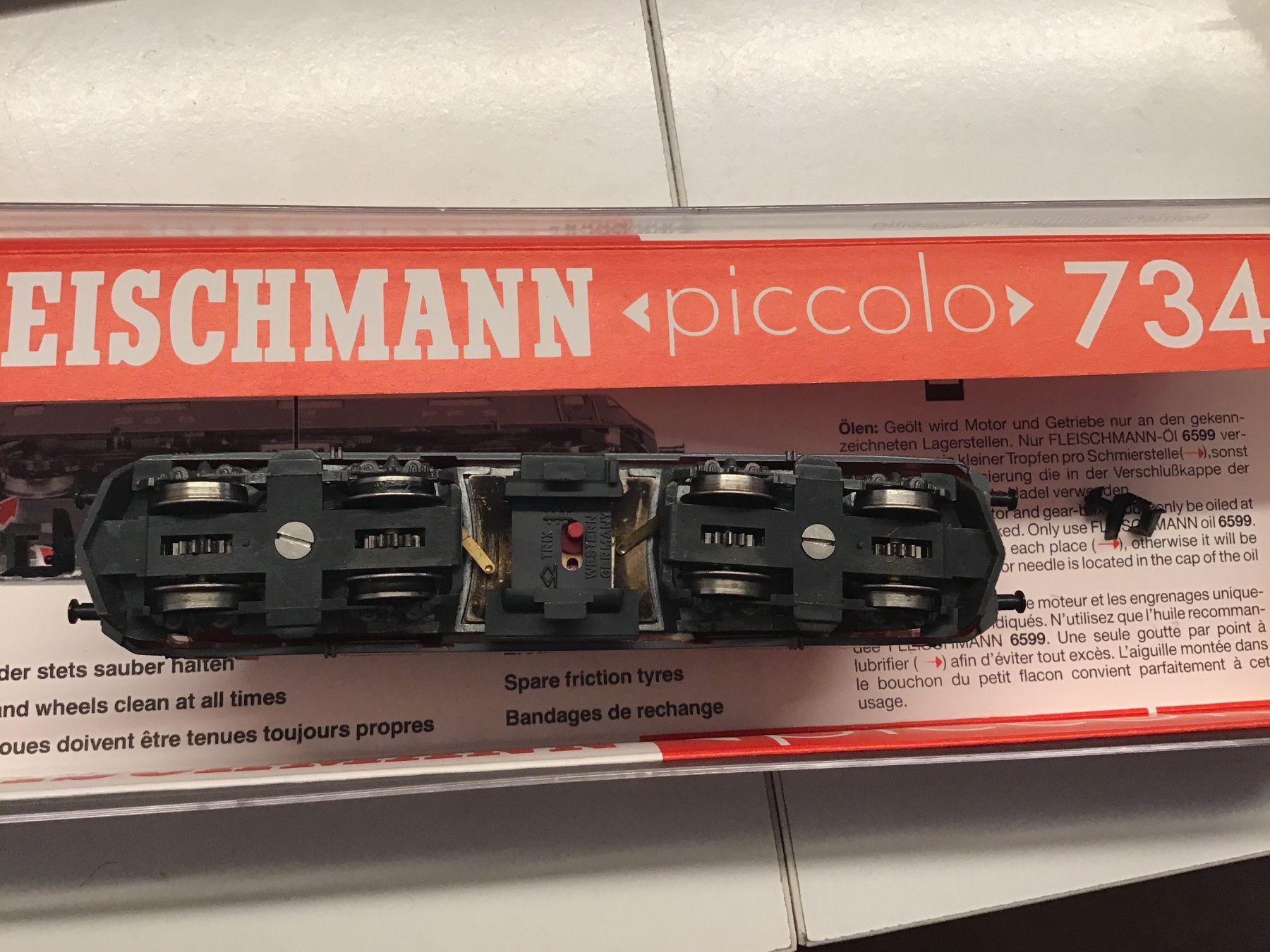 Fleischmann Modellini di ferrovie: FLEISCHMANN N SBB Ae 4/4 II, Südostbahn, – Usato da Männedorf venduto da Spezial-Modelle 3
