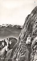 Pilatus bahn LU Eselwand mit Blick auf die Berner Alpen