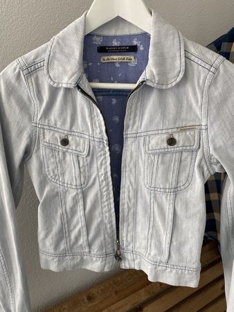 Maison Scotch Jeans Jacke, hellblau, Gr. XS, Top Zustand!