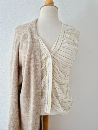 PAUL & JOE MADE FRANCE 38 M TOP BLUSE TUNIKA DESIGNER WARE