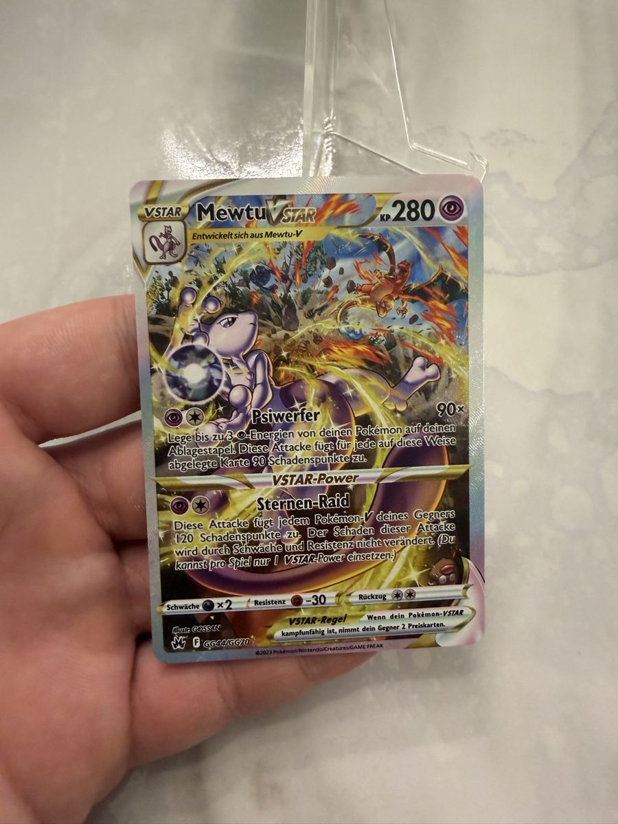 Pokémon Sammelbilder & Trading cards: Mewtwo Alt art  – Gebraucht aus Spreitenbach von lir_qj52 1
