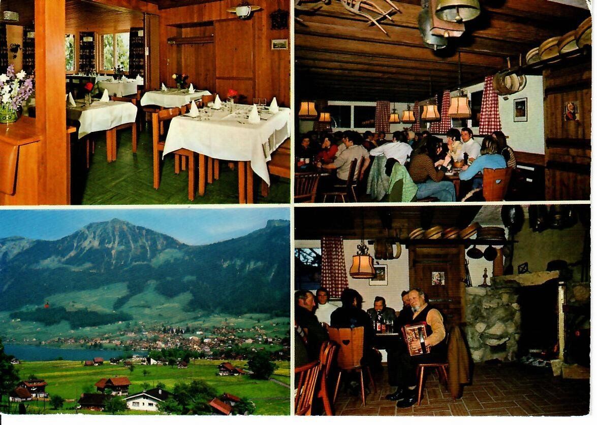 Cartoline postali: Restaurant Bahnhof Lungern – Usato da Hochdorf venduto da Ziegel-16
