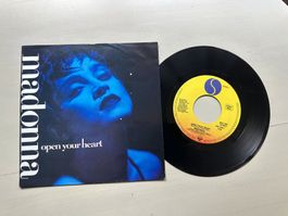 MADONNA tolle Single Kult Top 80's Open your heart Hit
