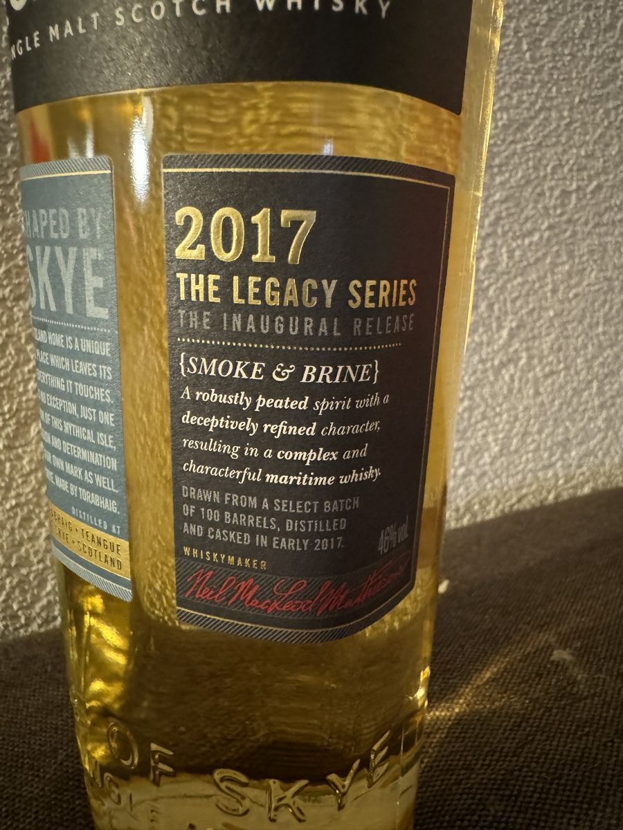 Bevande alcoliche: Torabhaig Legacy INAUGURAL RELEASE ERSTABFÜLLUNG – Nuovo e nell'imballaggio originale da Hergiswil NW venduto da wert721 5
