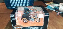 Harley Davidson Servi Car 1:18 Maisto