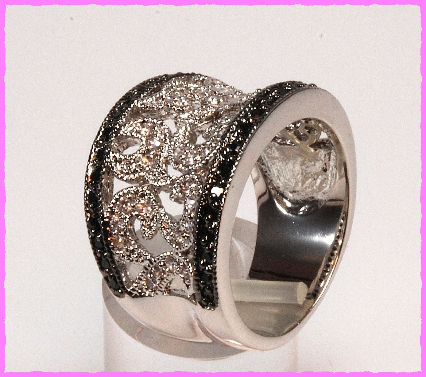 Anelli: Bezaubernder Ring mit Zirkonia – Nuovo e nell'imballaggio originale da Oberglatt ZH venduto da Diamond-Girl 2