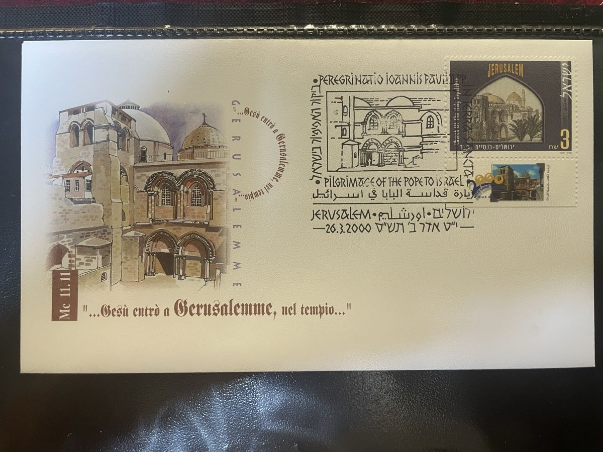 Alle Briefmarken: Israel Postal Cancellations Pilgrimage Pope John Paul 2000 – Neu (gemäss Beschreibung) aus Gebertingen von Photographica 1