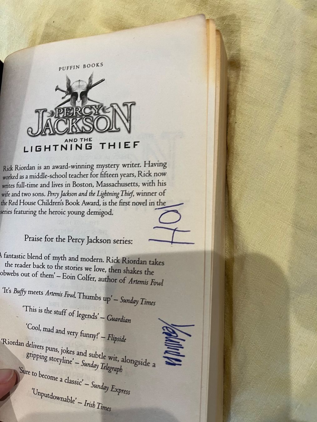 Libri: Percy Jackson and the Lightning Thief – Usato da Zürich venduto da gemuesebouillon 1