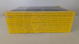 National Geographic 1987 kompletter Jahrgang 12 Hefte