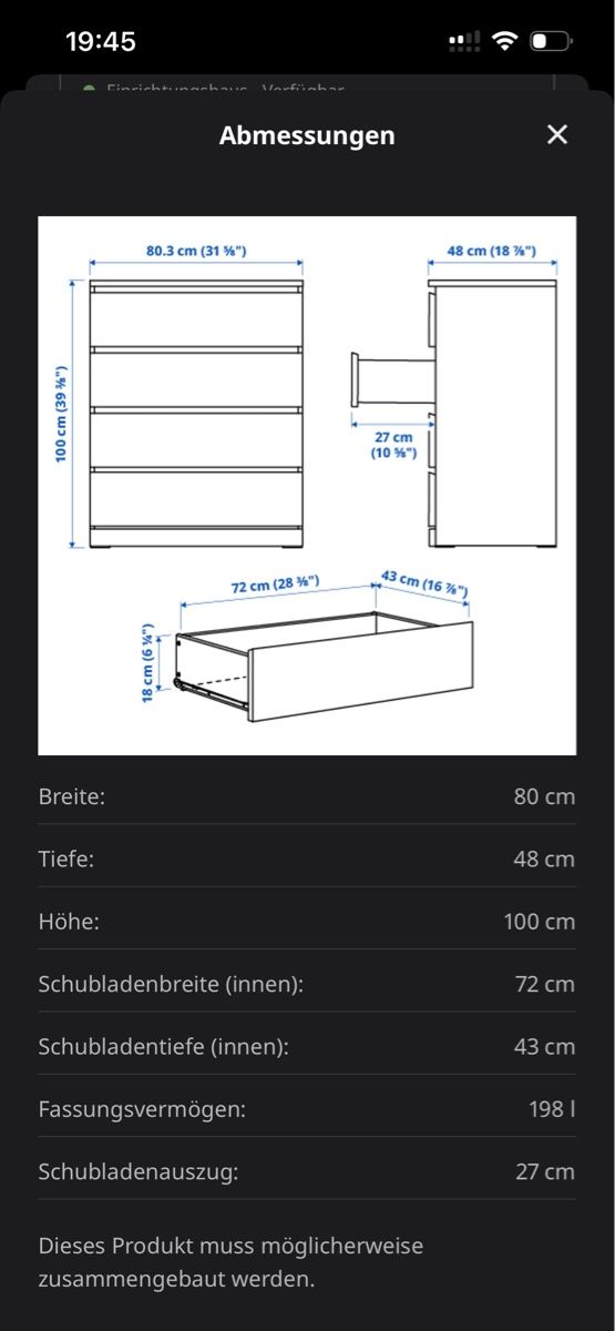 Ikea Kommoden: IKEA Malm Kommode – Gebraucht aus Wettingen von cha_yk7x 4