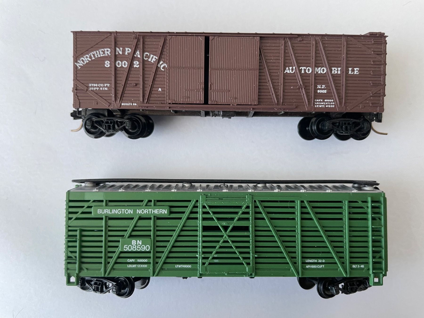 Modellini di ferrovie: Spur N 3 Güterwagen – Usato da Rorschach venduto da Karotten 2
