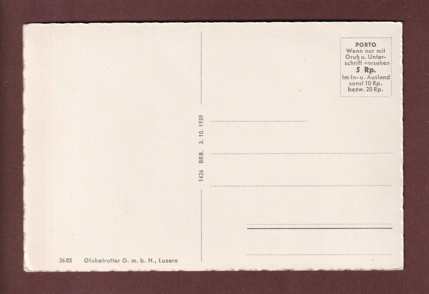 Cartoline postali: WEGGIS - Ferienheim Co-op - Pilatus – Usato da Pully venduto da nicecards 1