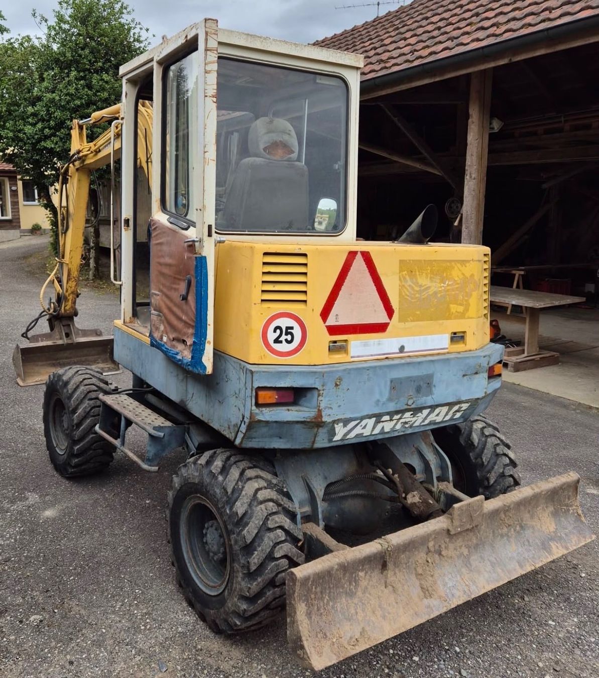Excavateurs: Bagger Yanmar H12 Radbagger – D'occasion à Gettnau par maha1957 2