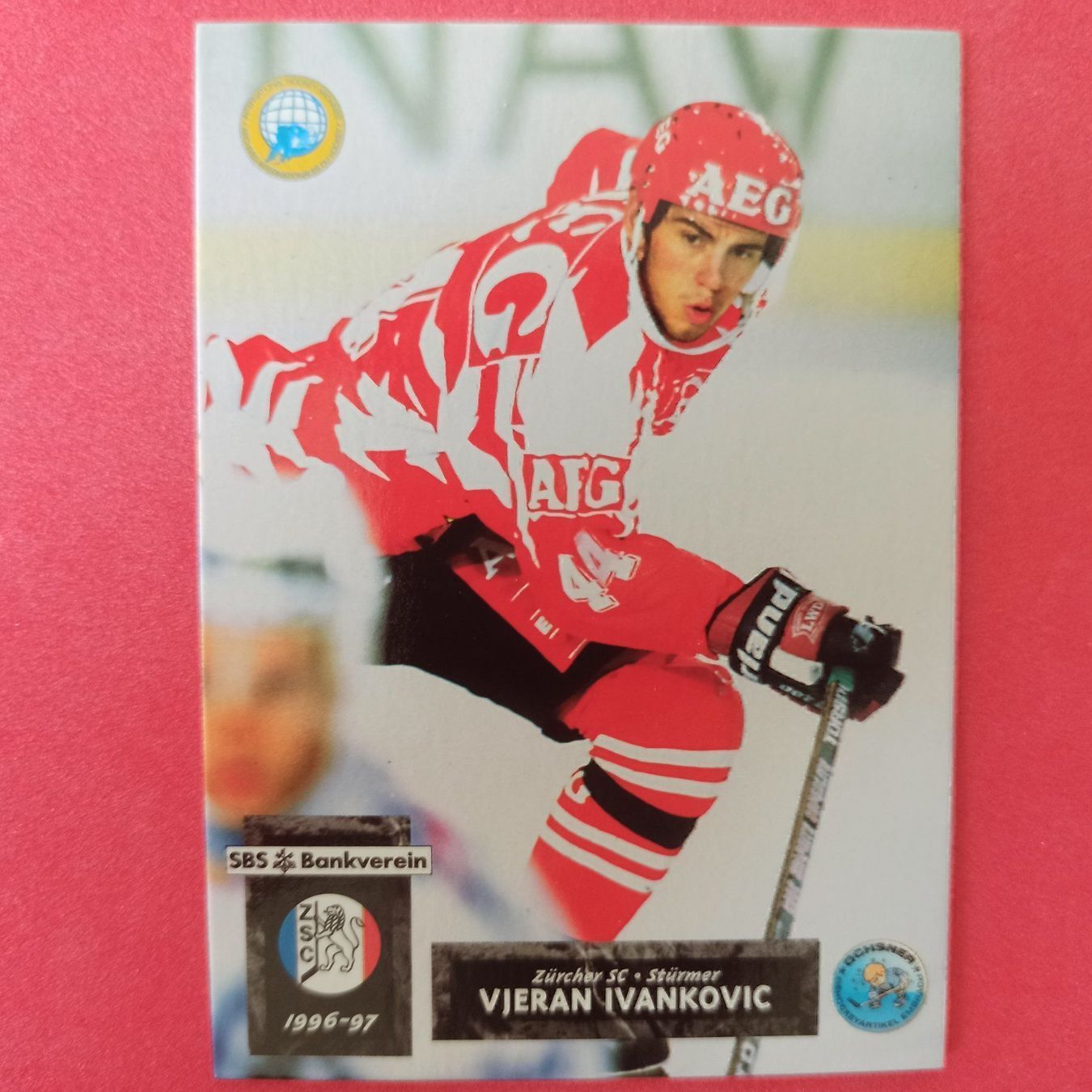 Cartes à collectionner: Vjeran Ivankovic - ZSC CARD - 1996/97 – D'occasion à Dübendorf par kb86_MOVIE