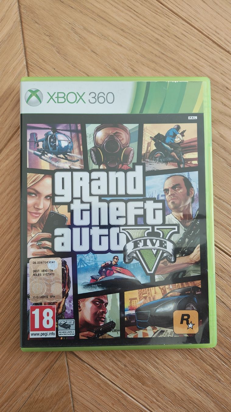 Giochi: Grand Theft Auto V - Xbox 360 AB 1 CHF – Usato da Montagnola venduto da mattbert86