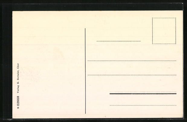 Cartes postales: Chur, Anstalt Waldhaus-Chur mit Calanda  – D'occasion à Berlin par bartko-reher 1