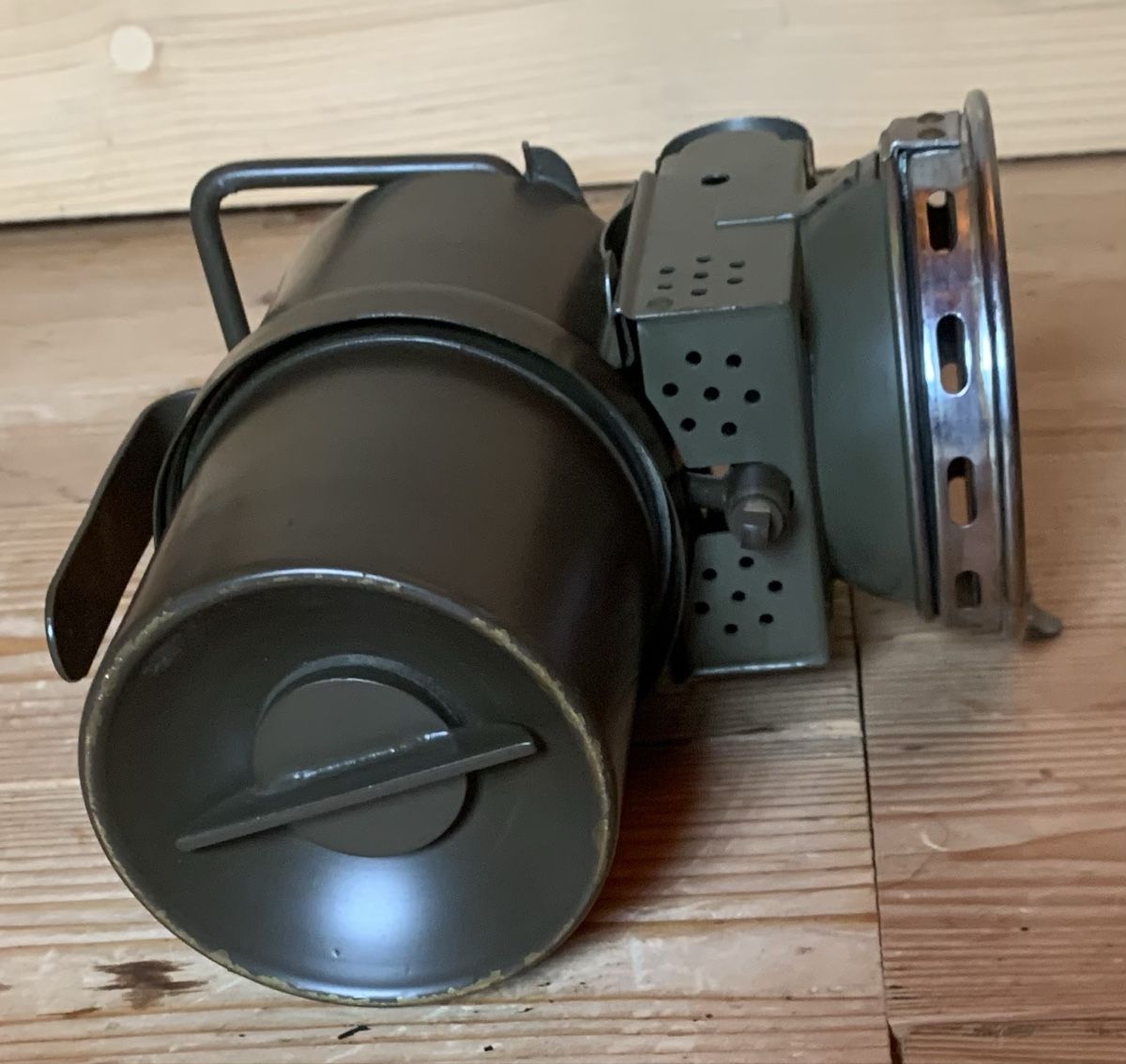 Schweizer Armee Lampade: Karbidlampe der CH Armee – Usato da Goldingen venduto da Bergler012 5