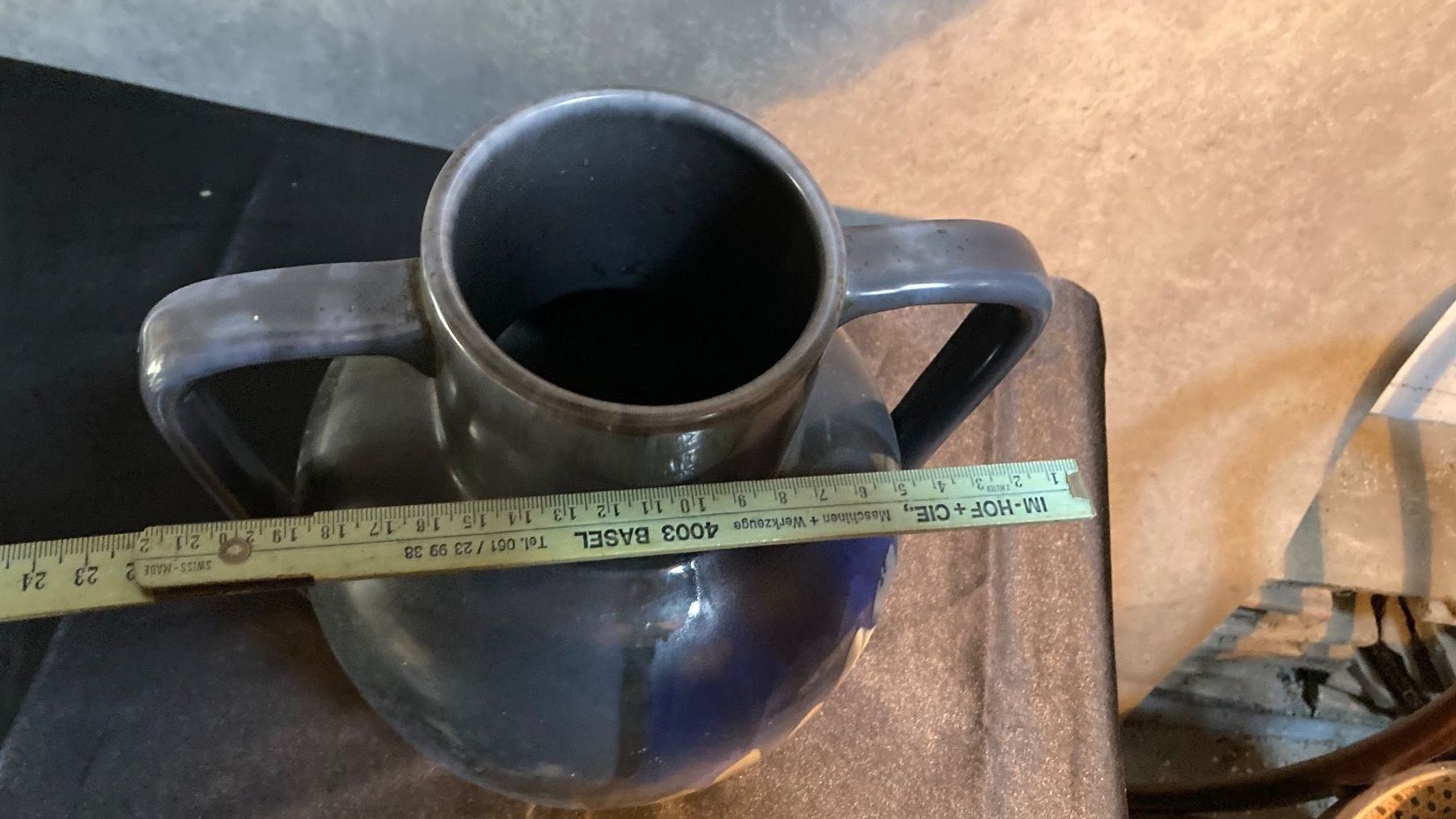 Vasi & Recipienti: Vase grès Art déco Deko grand vintage – Usato da St-Cierges venduto da LeRegain 7
