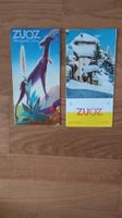 2 antike Prospekte über Zuoz