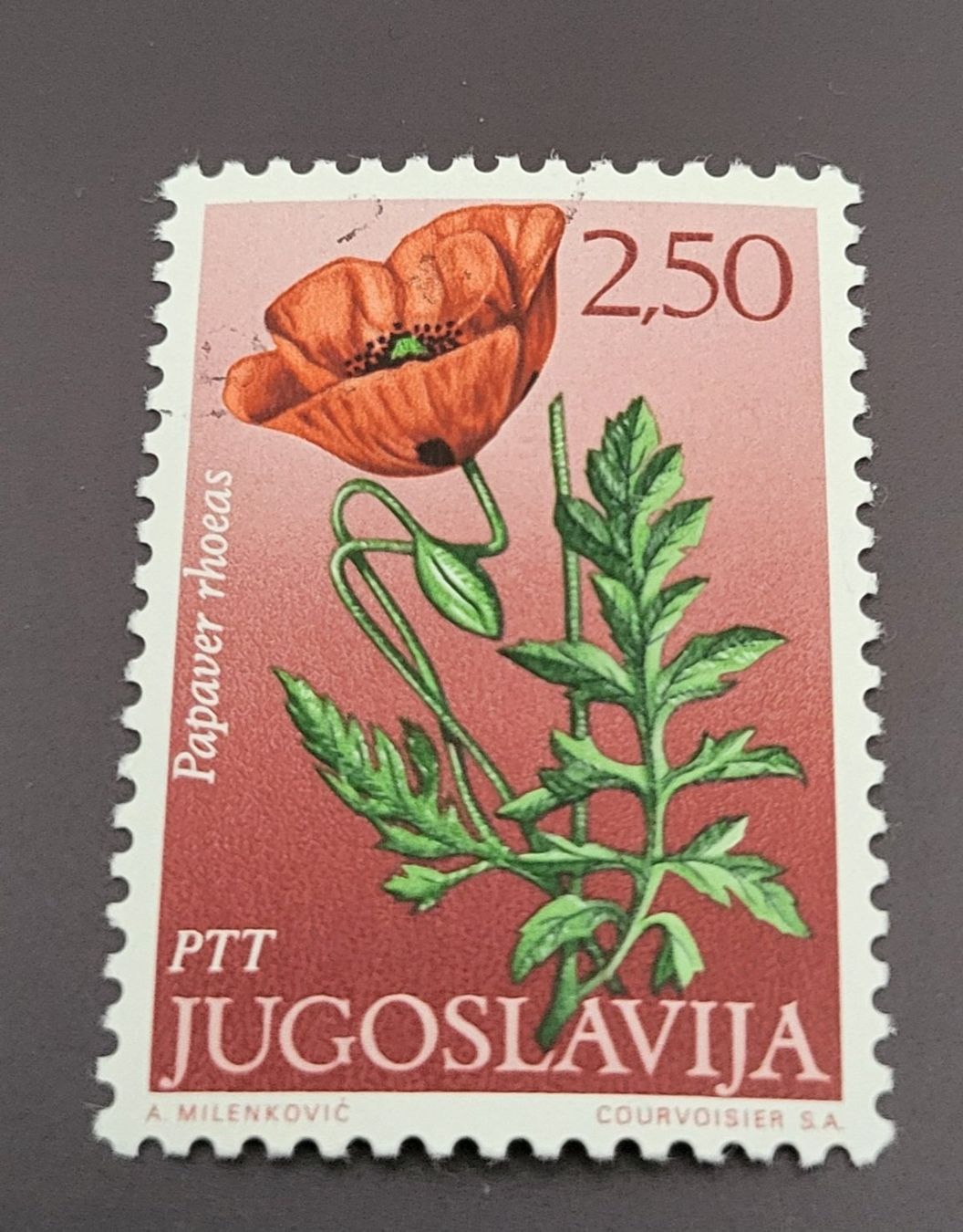Tutti i francobolli: Jugoslawien 1971 Blumen – Usato da St Gallen venduto da Stampsalshobby