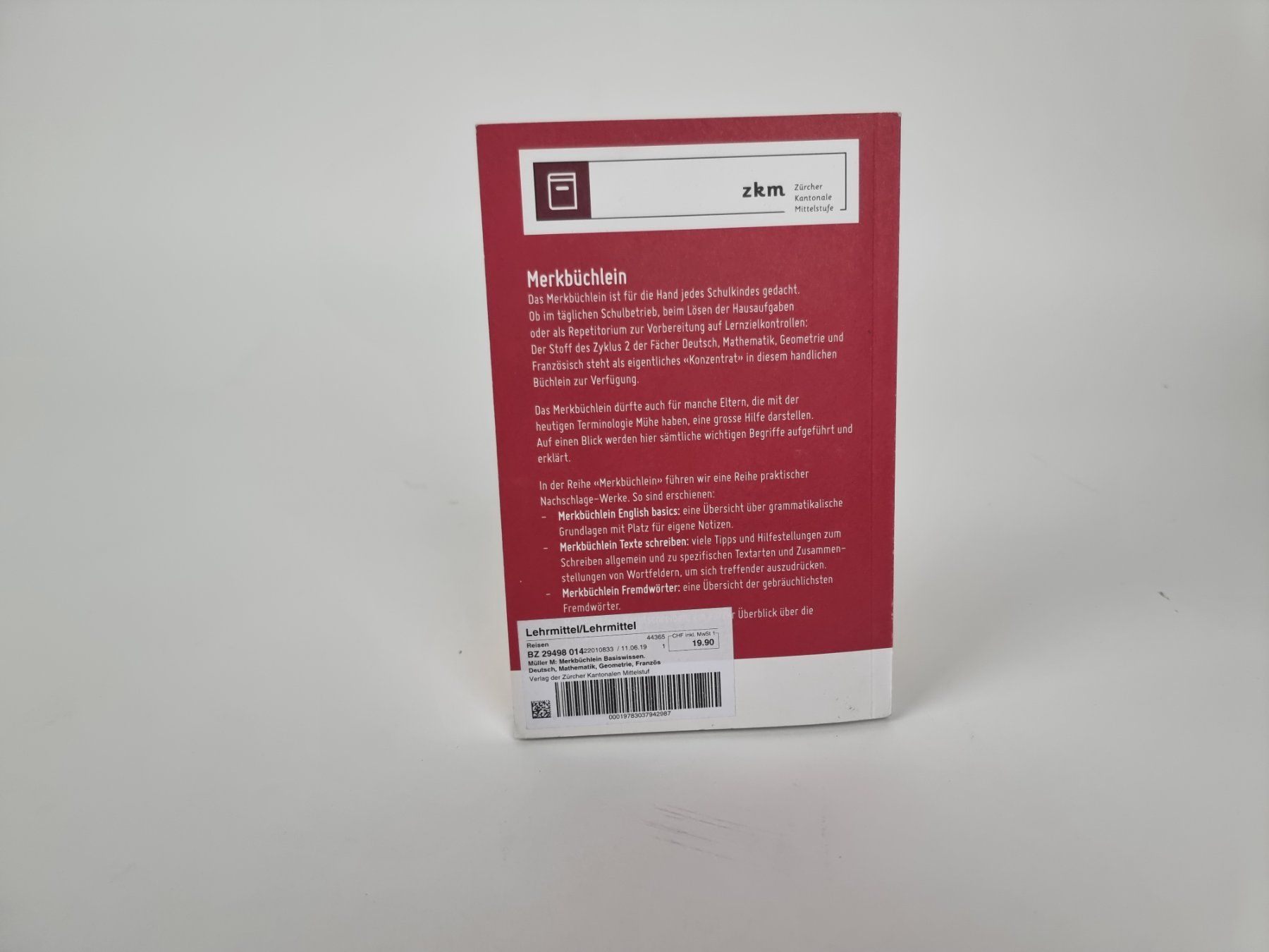 Livres: Merkbüchlein Basiswissen – D'occasion à Urtenen-Schönbühl par Restwert_Schoenbuehl 1
