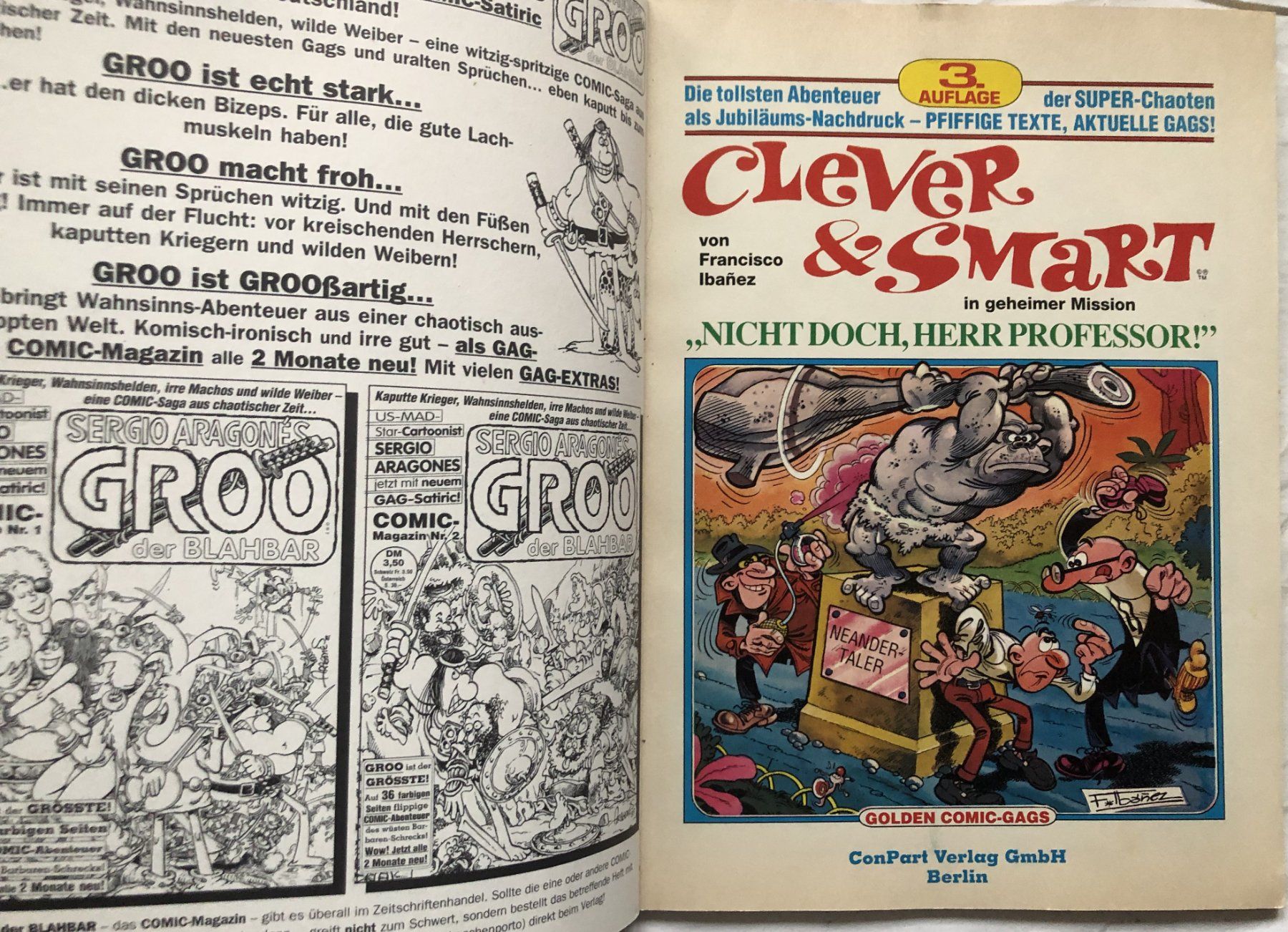 Fumetti: CLEVER & SMART - Nr.18 - 3.Auflage – Usato da Schaffhausen venduto da durruti 1