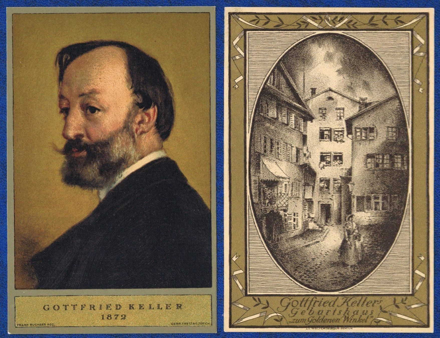 Alle Briefmarken: 4 Bundesfeierkarten 1919 ungebraucht – Gebraucht aus Biberstein von Jura39