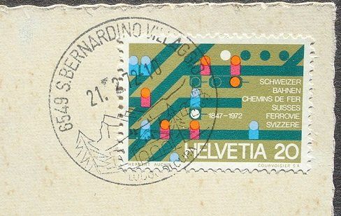 Cartoline postali: SAN BERNARDINO Villaggio – Usato da Jona venduto da philajona 1