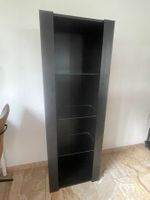 Offene Vitrine schwarz