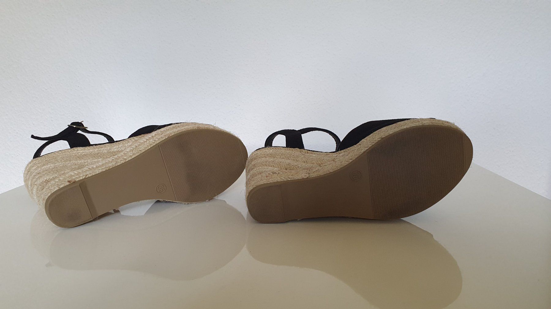 Scarpe da donna: Damenschuhe Espadrilles mit Keilabsatz, Gr. 36 – Nuovo (secondo la descrizione) da Zürich venduto da econo221 6