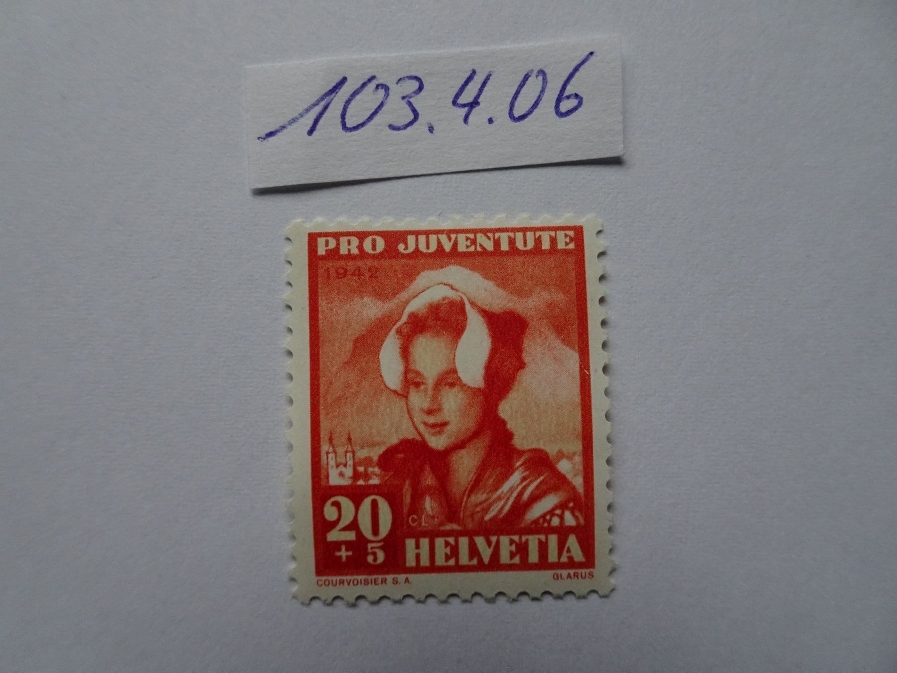 Tutti i francobolli: PJ 1942** – Nuovo (secondo la descrizione) da Aadorf venduto da Chnorli-Furz 1