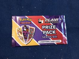Pokémon Prize Pack Series SIX Booster Pack English
