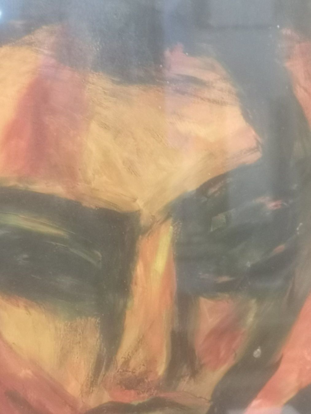 Gemälde: PEINTURE DATÉE 92 ET SIGNÉE AU DOS – Gebraucht aus Genève von Qanil77 3