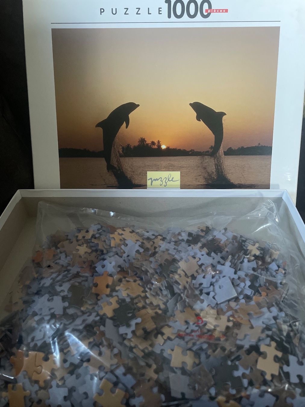 Puzzle: Puzzle Delphin 1000 Stück – Nuovo e nell'imballaggio originale da Pieterlen venduto da sheriff111 3