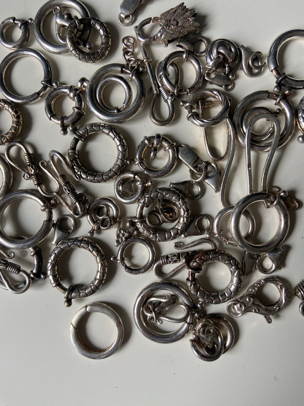 Sonstiger Schmuck: Silberteile Verschlüsse Sterling 925 – Gebraucht aus Unterkulm von esco 1