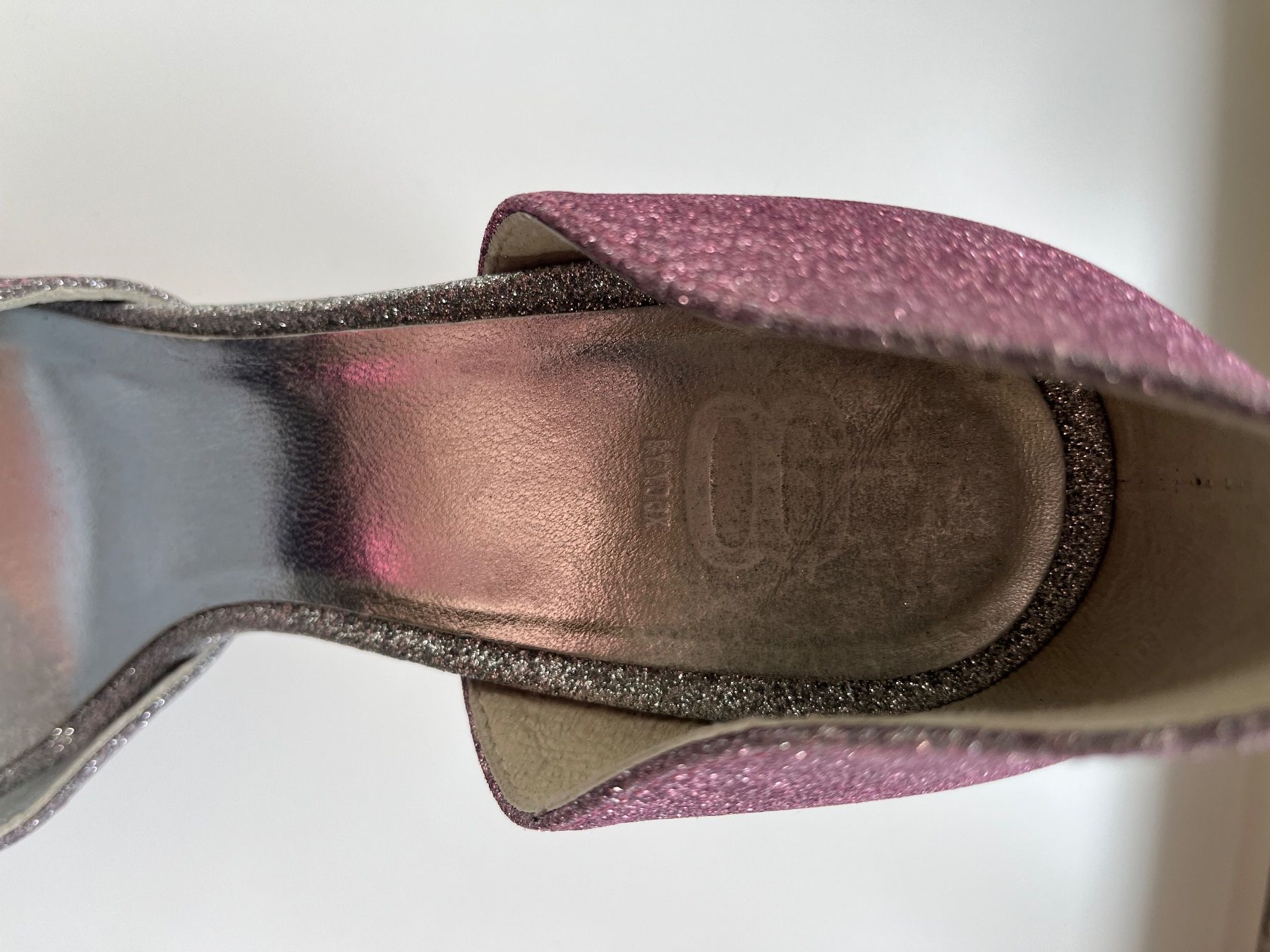 Scarpe da donna: Pink Glitzer Pumps, Grösse 40 – Usato da Baar venduto da DealDiHei 4