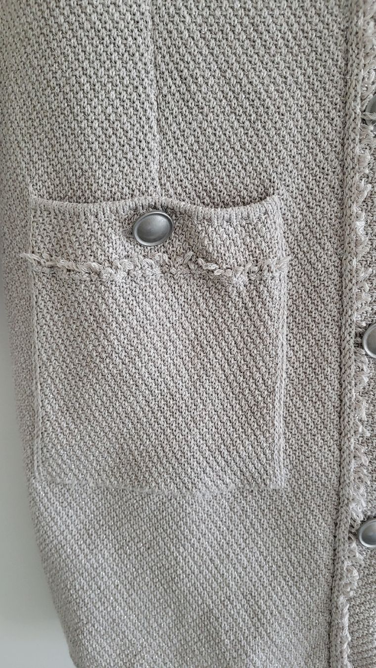 Monari Jacken: Monari Strickjacke hellbeige – Neu (gemäss Beschreibung) aus Heimberg von Danita20 6