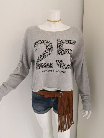 🤩MANGO PULLOVER GRAU & LEO-DRUCK NEU & D&G P.
