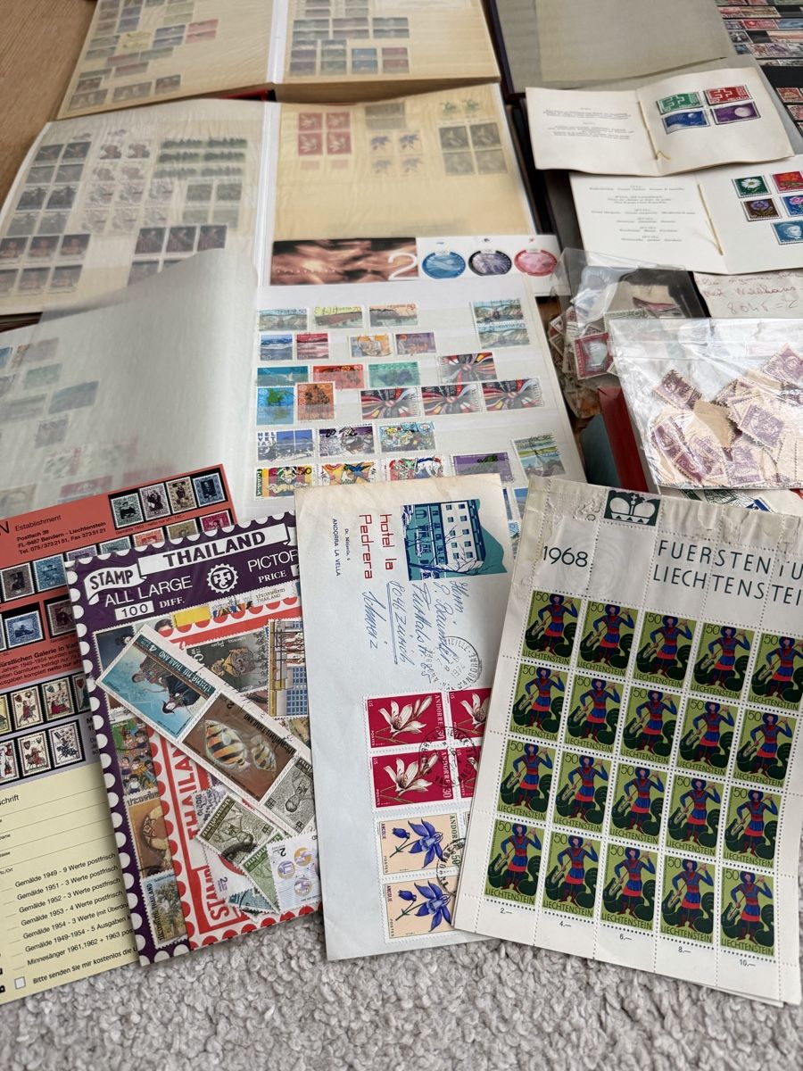 Alle Briefmarken: Briefmarken Sammlung – Gebraucht aus Zürich von Ta-Nia 6