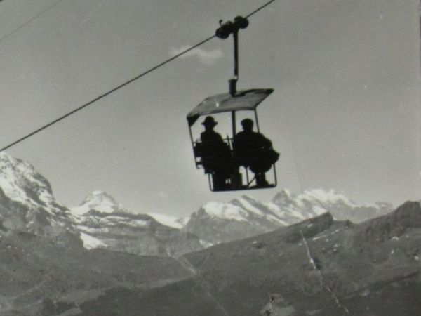 Ansichtskarten: Grindelwald - Firstbahn 1965 – Gebraucht aus Grenchen von Bluemchen1900
