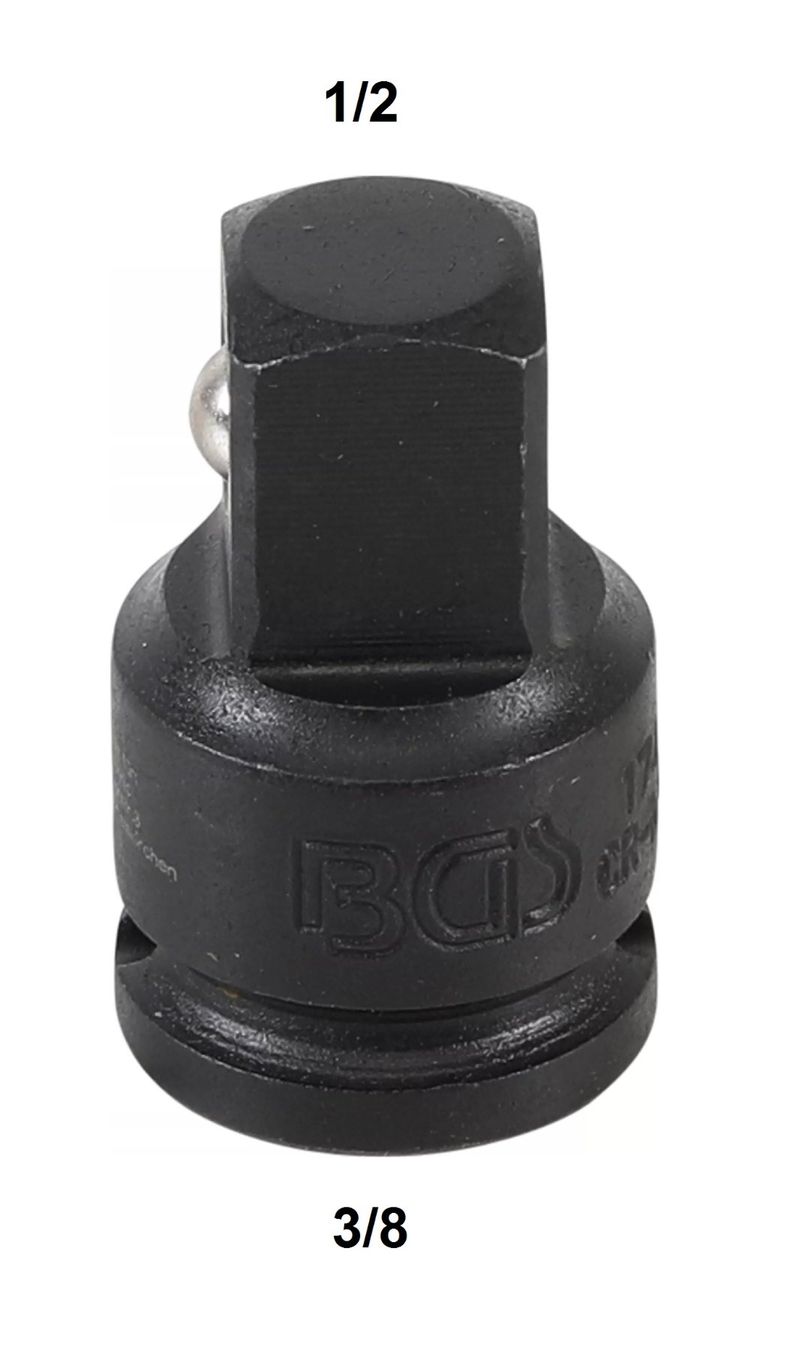 Alle Werkzeuge: Kraft-Steckschlüssel-Adapter, (3/8") -  (1/2") – Neu und originalverpackt aus Dietikon von KFZ-Spezialwerkzeuge