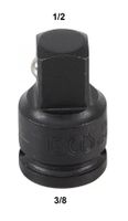 Kraft-Steckschlüssel-Adapter, (3/8") -  (1/2")