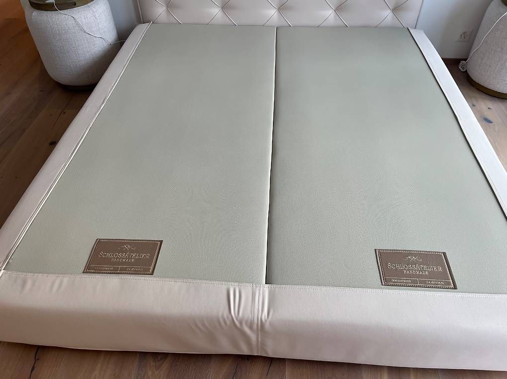 Letti: Boxspringbett 180x200cm Schlossatelier LeDivan mit Matratze – Usato da Walchwil venduto da ama_9gny 3
