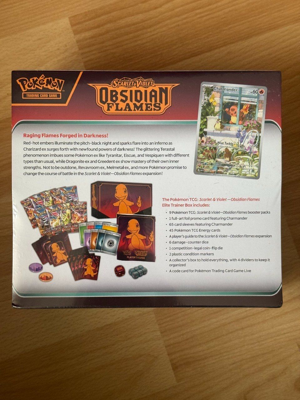 Pokémon Carte collezionabili: Obsidian Flames Elite Trainer Box Sealed ETB Pokemon – Nuovo e nell'imballaggio originale da Matzendorf venduto da HaiNakamoto 5