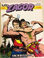 TUTTO ZAGOR # 56 IL RE DI DARKWOOD Italy 1990 Sergio Bonelli