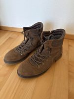 Bugatti Stiefel Schnürung Reissverschluss braun Grösse 42