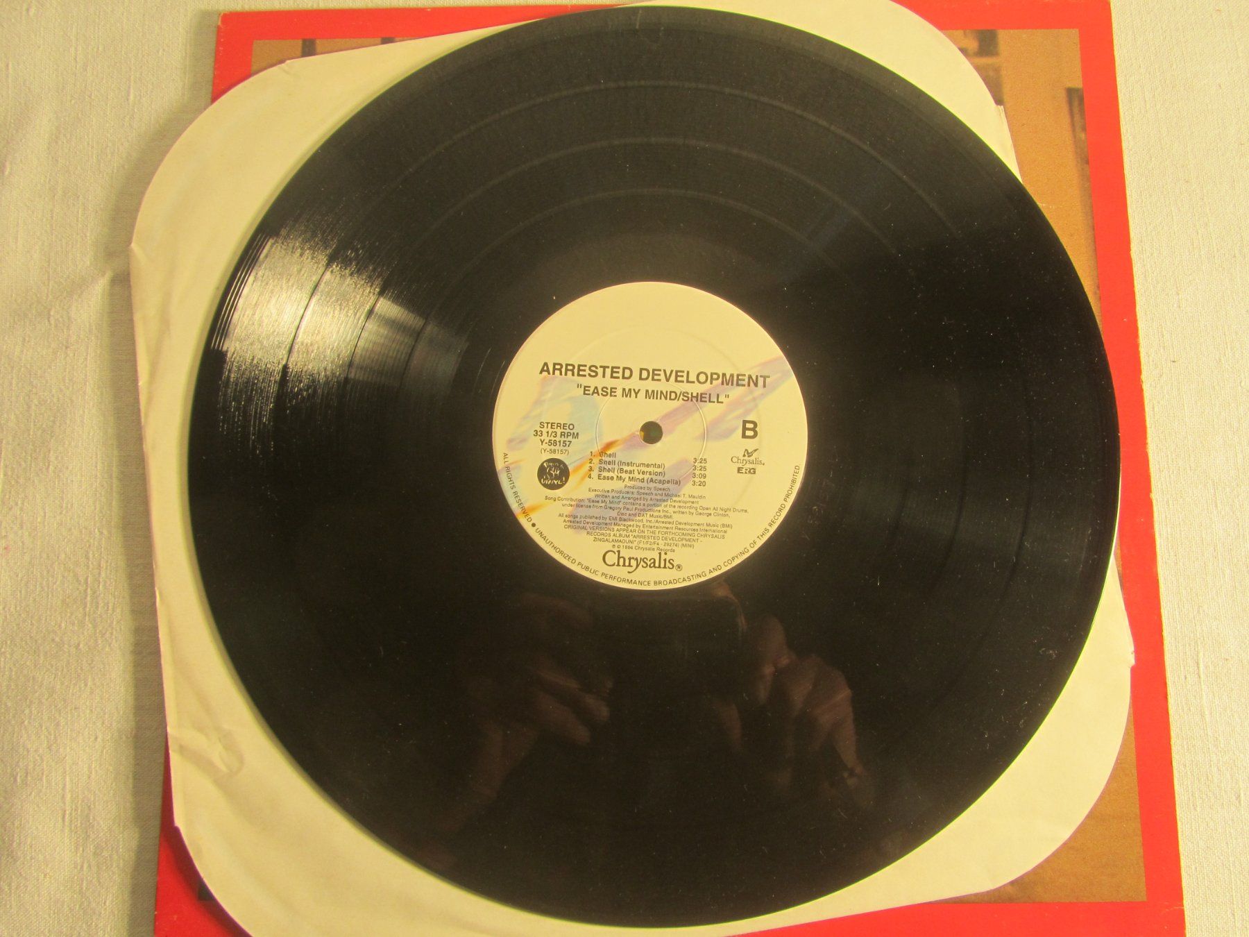 Dischi in vinile: Arrested Development:  Ease My Mind Vinyl 12" – Usato da Seengen venduto da mikelele 2