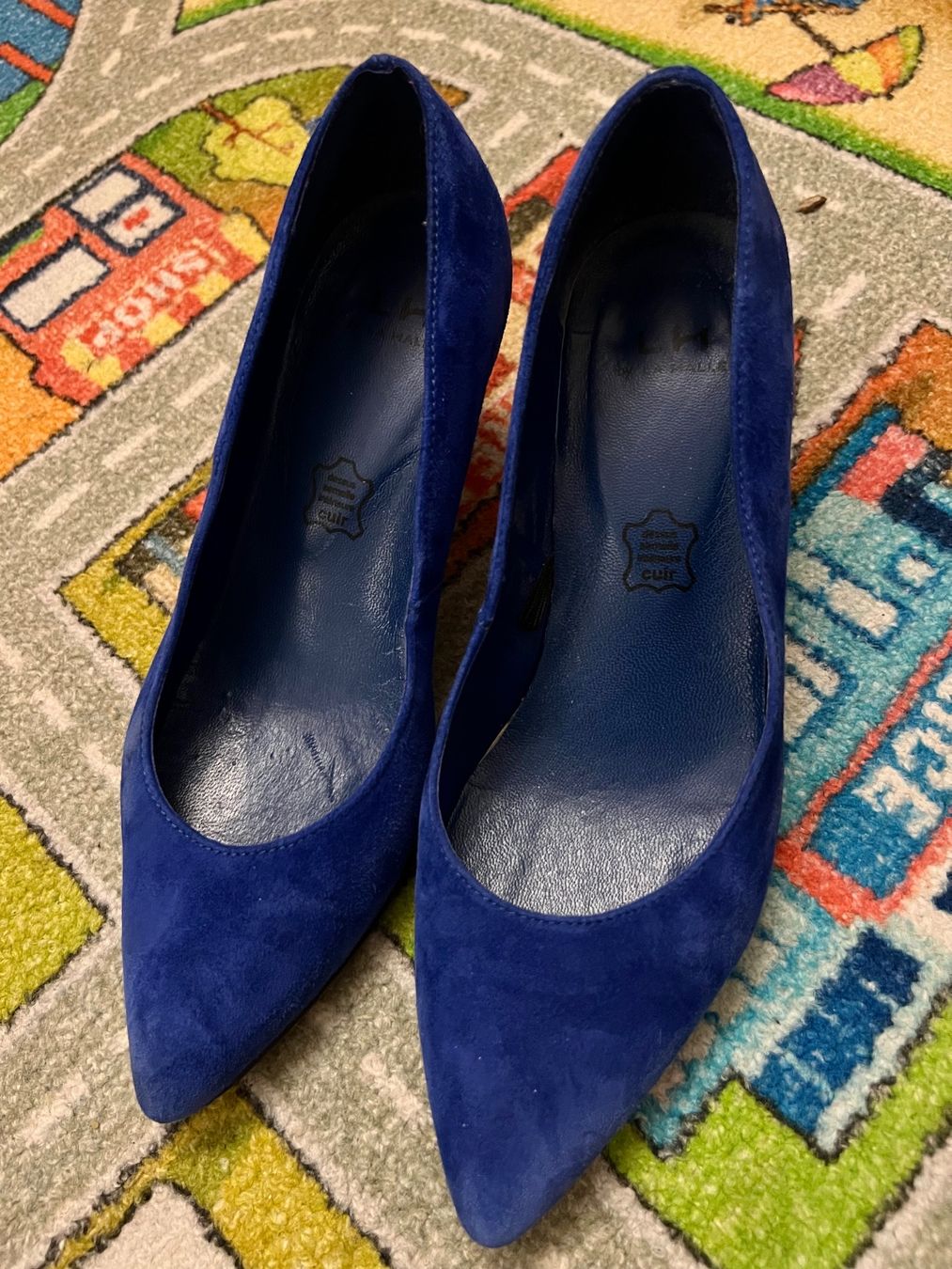 Scarpe da donna: LH Damen Pums Schuh Gr 36 Blau – Usato da Frenkendorf venduto da Style365