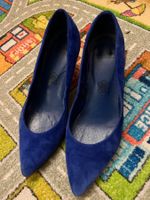 LH Damen Pums Schuh Gr 36 Blau
