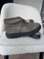Boots en daim gris boggi Milano, taille 40 parfait état 👍🏼